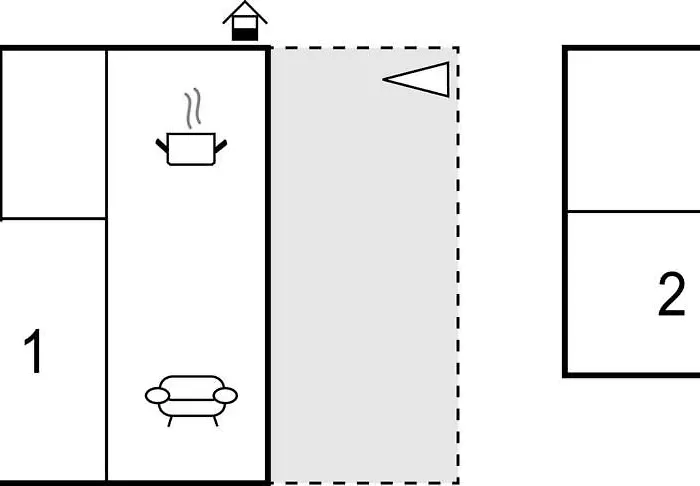 V With Patio Vi بيت للعطل *